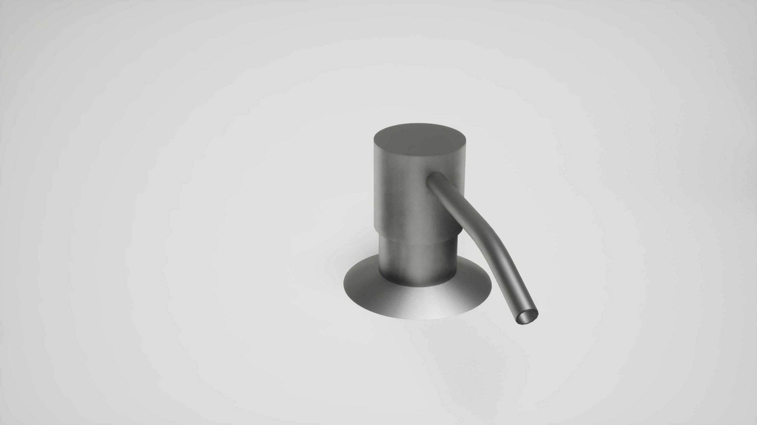 Rorex Soap Dispenser (Black): Sleek Utility for Your Sink