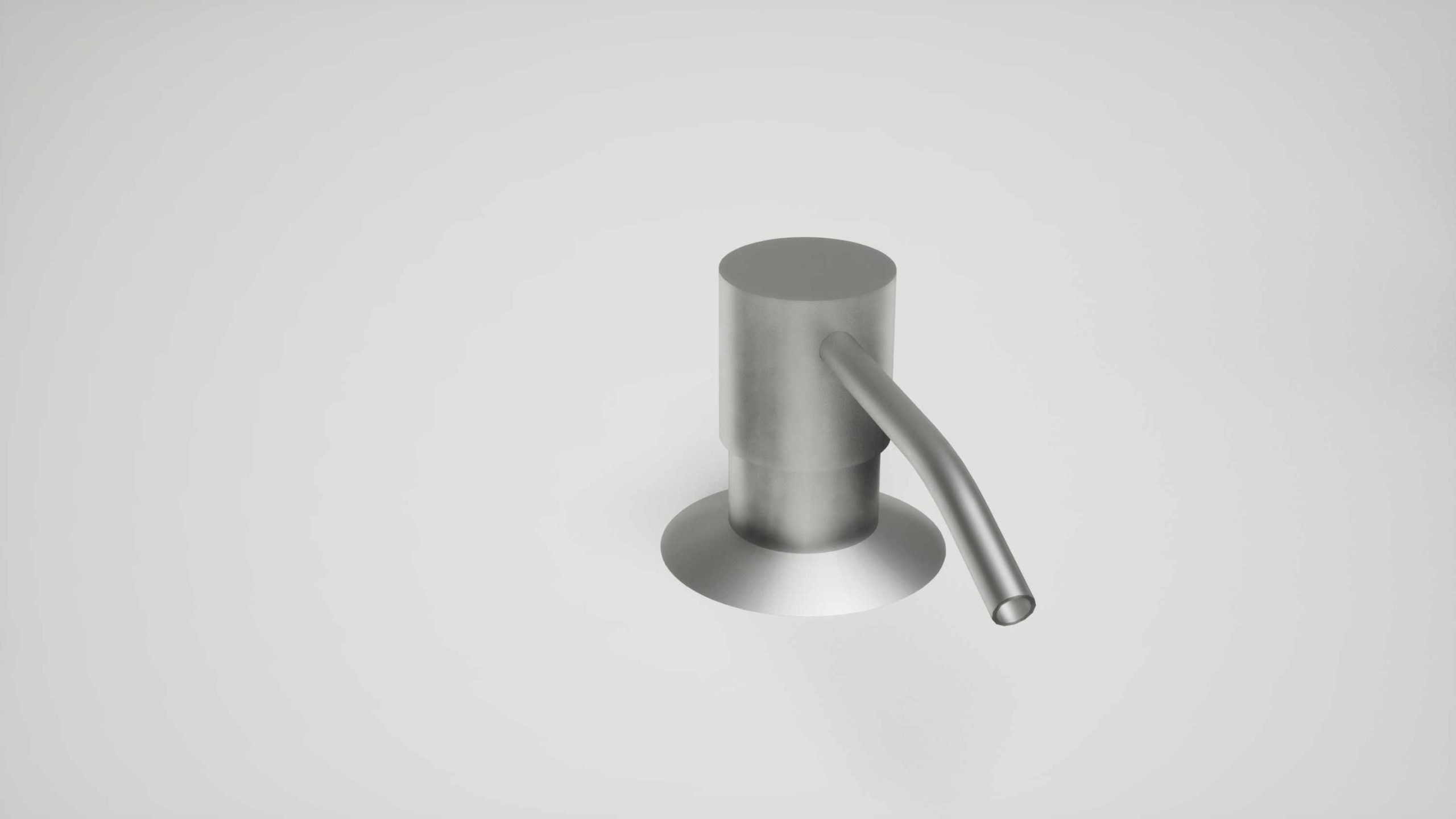 Rorex Soap Dispenser (Silver): Classic Utility for Your Sink