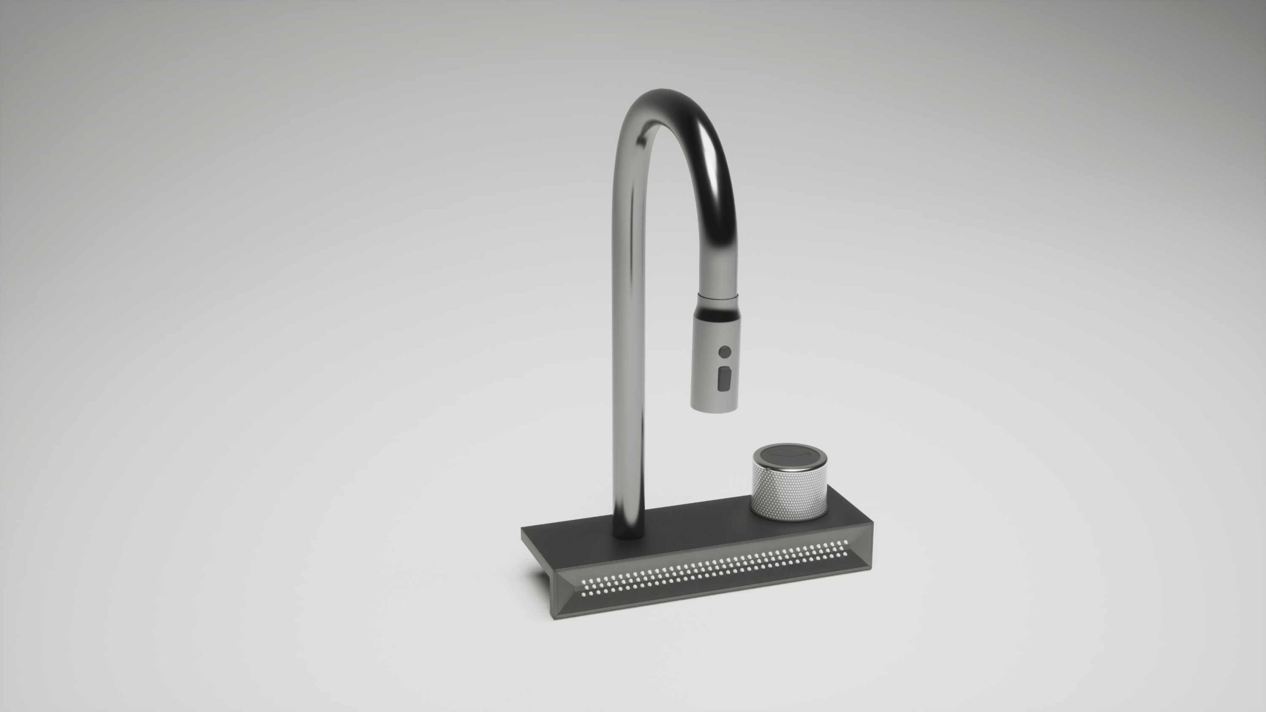 Rorex Pull Out Faucet (Black): Modern Reach, Powerful Performance