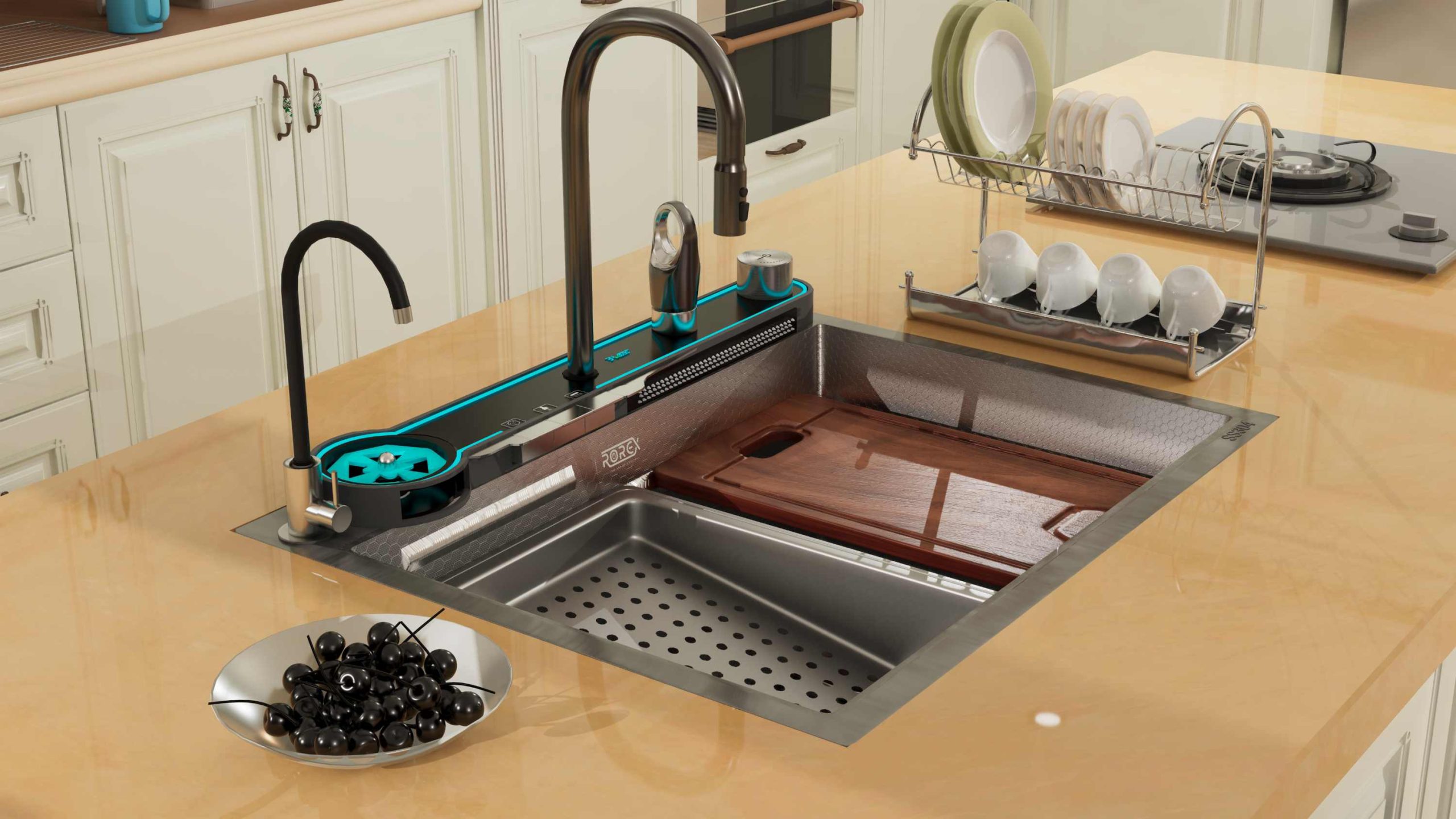 Rorex RX 1009: Smart Functionality in a Satin Finish